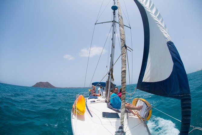 Sailing tour around the Lobos Island Natural Park / 4h - Stop 3: La Bocaina / Bocaina Channel Explained Like a Local