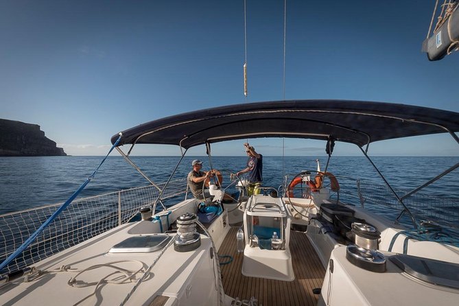 Sailing Trip and Snorkeling (max. 8 people) - From pickup to boarding New Karolka at Puerto de Mogán