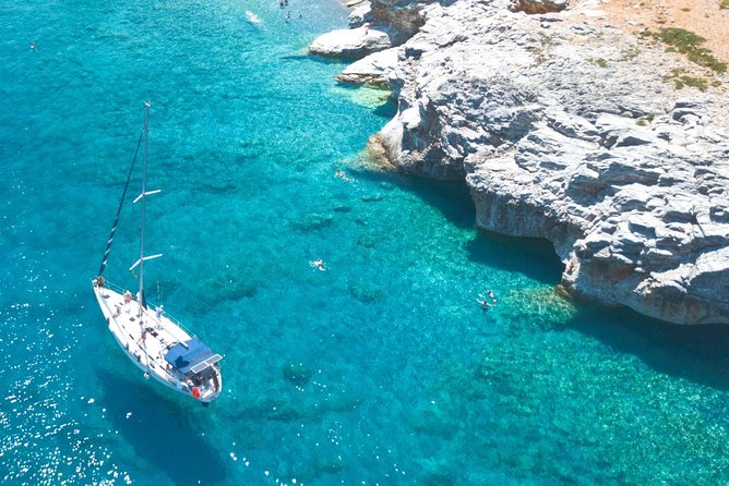 Sailing trip to the Top Coasts of Crete, Daily/Multi-day - Sweet Water (Glyka Nera): your main swim-and-snorkel window