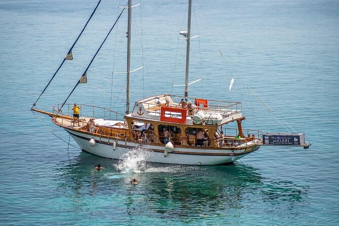 Sailing Trips with Cretan Sailing - The Second Swim Stop Near Stalis: Fruit, Snorkel Time, and Fish-Spotting