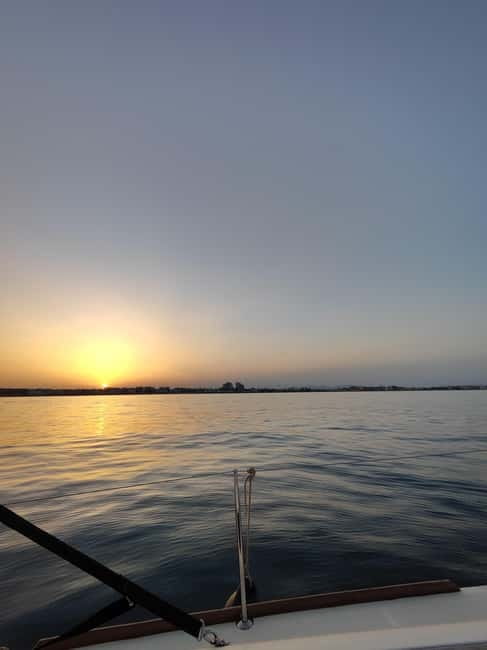 Sailing with sunset and swim in the sea - Your 11-meter, two-story yacht and that fly-bridge panorama
