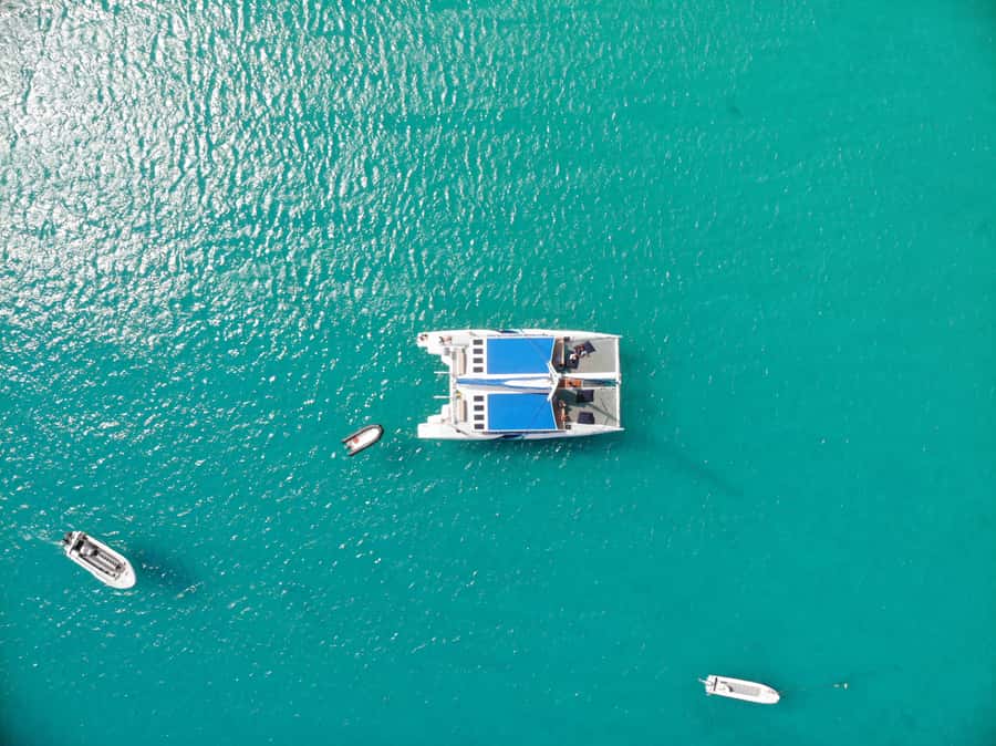 Sal: All-Inclusive Half-Day Lounge Catamaran Cruise - Cruising Sal’s west coast from water level