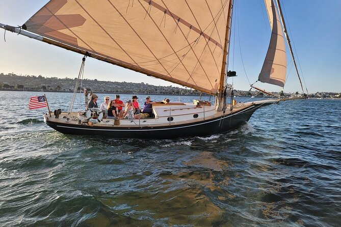 San Diego Sunset or Afternoon Sail on Classic Yacht - Entering the San Diego Harbor the Way Locals Actually Do