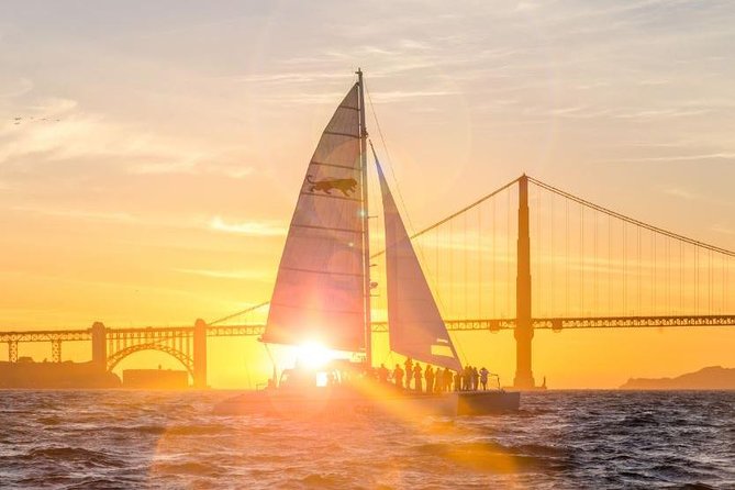 San Francisco Bay Sunset Catamaran Cruise - Pier 39 Dock J: sea lions first, then you’re out on the bay
