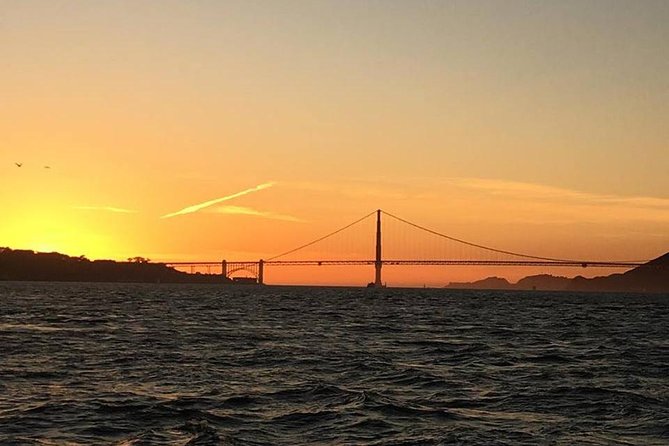 San Francisco Bay Sunset Catamaran Cruise - Gliding past Alcatraz: the best kind of skyline perspective