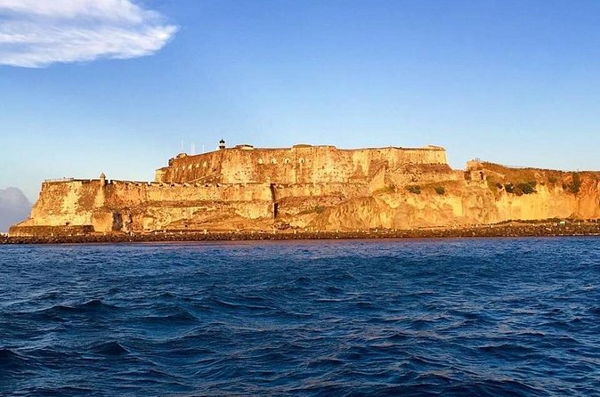 San Juan Catamaran Sunset Sail with Drinks Included - When You Might Motoring Instead of Pure Sailing