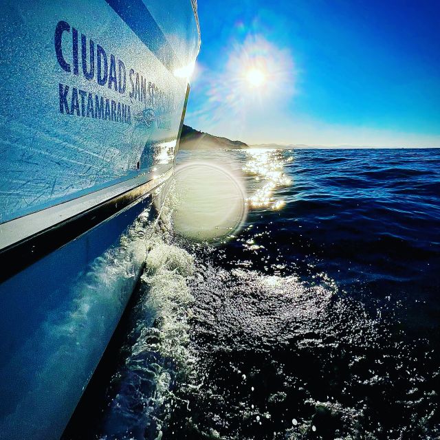 San Sebastian: Sustainable Catamaran Cruise with Audio Guide - The 40-minute route: La Concha Bay views, then the big sculpture moments
