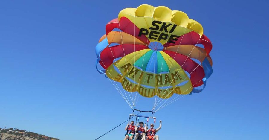 Santa Eulària des Riu: Parasailing Boat Cruise with Drinks - Key highlights worth getting excited about