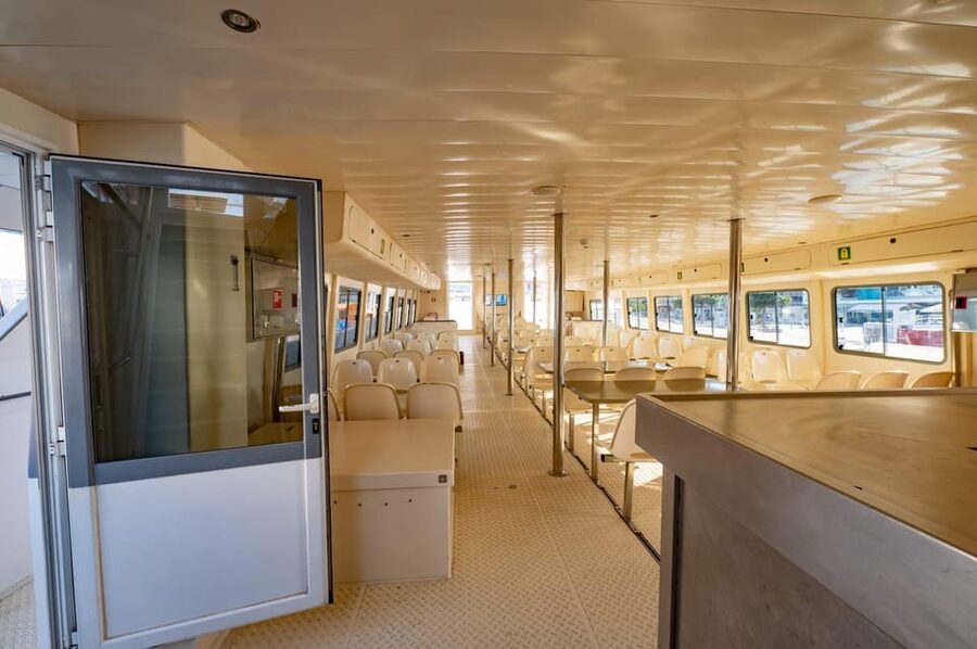 Santa Pola: Tabarca Catamaran Cruise with Underwater Vision - Underwater Vision: See the seabed without getting wet