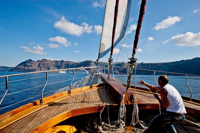 Santorini Caldera Sunset Sailing Cruise with Dinner and Wine - Who should book this cruise, and who should skip it