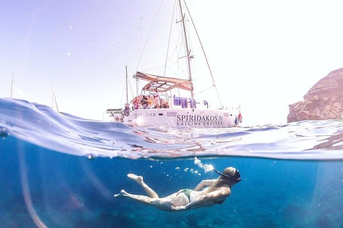 Santorini Classic Catamaran Cruise with BBQ, Drinks and Transfers - Practical tips that make a big difference on the water