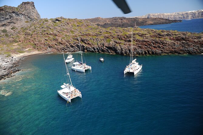 Santorini Classic Catamaran Cruise with BBQ, Drinks and Transfers - Value check: does $114.88 feel fair for Santorini?