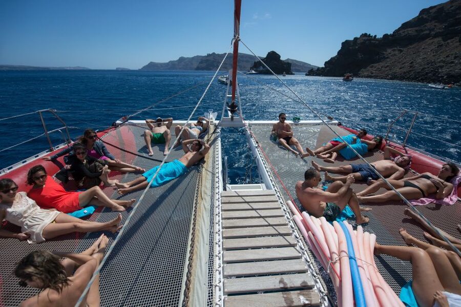 Santorini: Dream Catcher 5-hour Sailing Trip in the Caldera - Key moments that make this cruise worth your time
