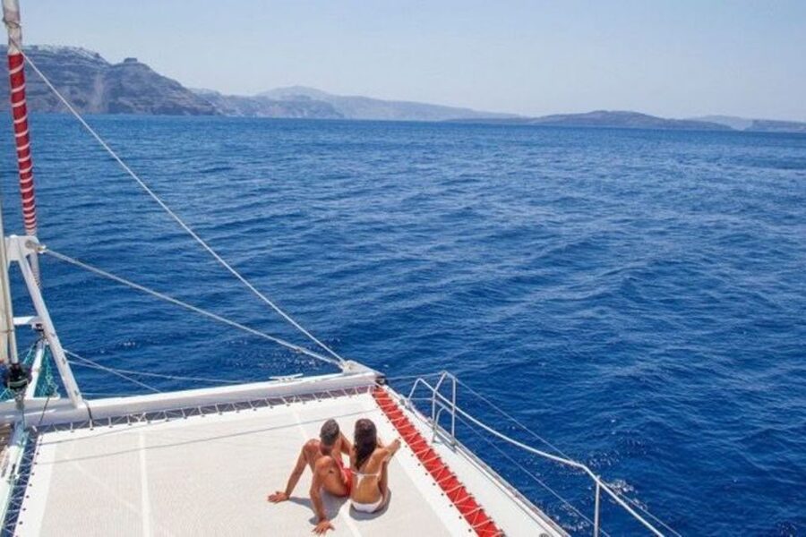 Santorini: Dream Catcher 5-hour Sailing Trip in the Caldera - The sailing moments that don’t feel rushed