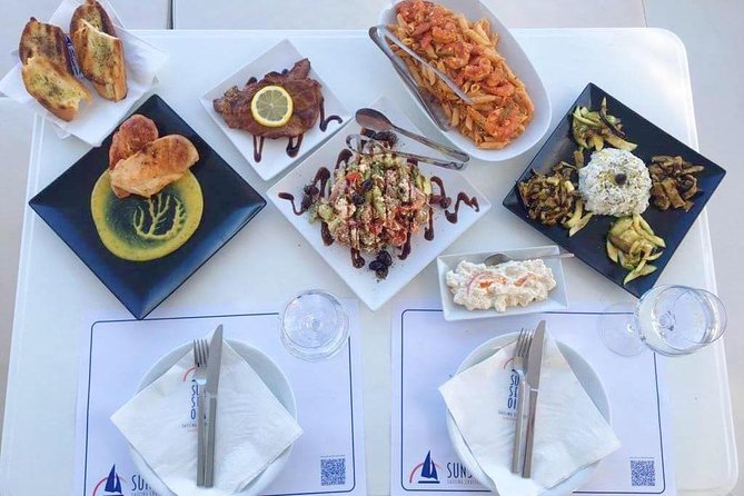 Santorini Luxury Catamaran Sunset Cruise with BBQ, Drink and Transfer - The Ipanema 58: what you’re really paying for