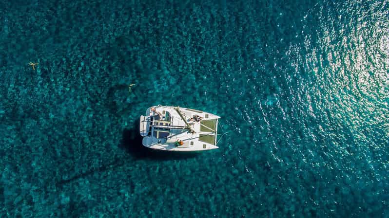 Santorini: Private Catamaran Cruise with Food & Drinks - Price and what a private catamaran really costs you