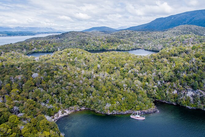 Scenic Cruise & Guided Walk on Historic Motor Yacht Lake Te Anau - Stop 2: Lake Te Anau crossing and the South Fiord entrance views