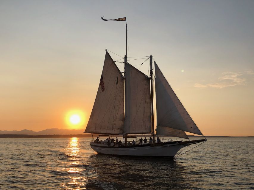 Seattle: Tall Sailboat Sunset Harbor Cruise - What the 2-hour sunset sail is really like on the water