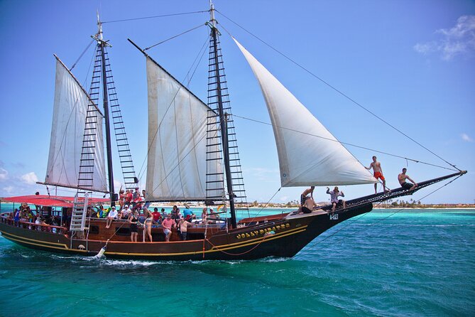 Set Sail in Aruba: Jolly Pirate Cruise with Snorkel Adventure - Setting Sail From MooMba Beach (No Hotel Pickup, So Plan Ahead)