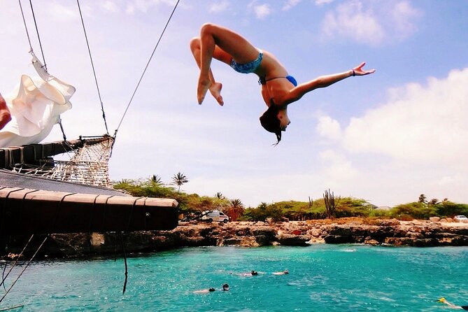 Set Sail in Aruba: Jolly Pirate Cruise with Snorkel Adventure - Boca Catalina: Calm Cove Snorkeling for Lots of Marine Life