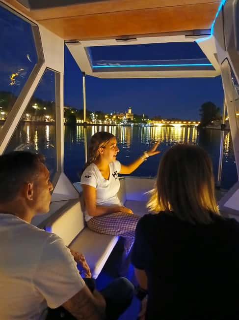 Seville: Sail the River. 100% private - What you’ll actually see: Triana Bridge, Torre del Oro, Plaza de Toros