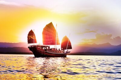 Shaolin Sunset Sail on Authentic Chinese Junk Boat - Meeting at 44 Wharf St: timing that makes sense