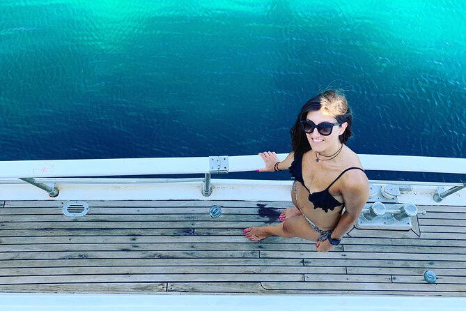 Shared Mykonos Sail Cruise to Delos and Rhenia Islands - The yacht experience: comfort, space, and the crew’s style