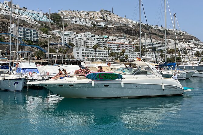 Shared Yacht Tour with Drinks Lunch and Snorkeling - Stop 3: Mogán for photos and that signature bay feeling