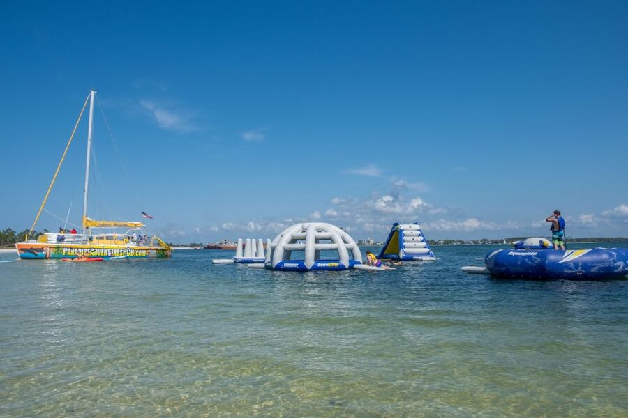 Shell Island: Adventure Tour on the Privateer Catamaran - Stop at Shell Island (about 1 hour 45 minutes): Where the fun is concentrated