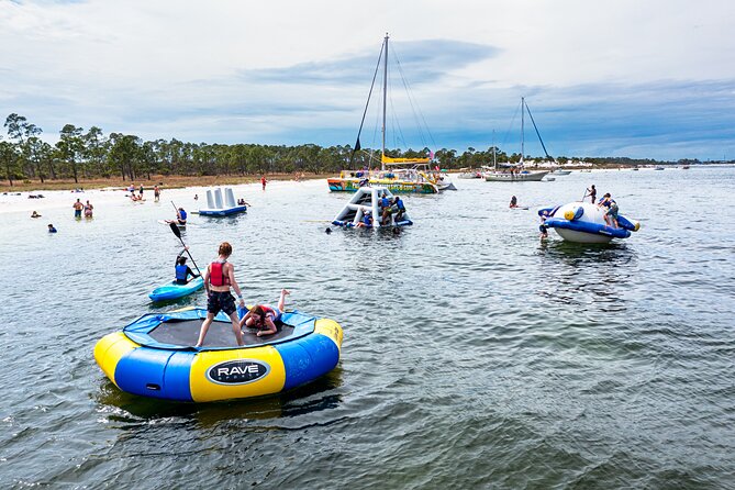 Shell Island Inflatable Adventure Park & Dolphin Sightseeing Tour - Crew Service That Feels Like You’re Not Just Another Ticket