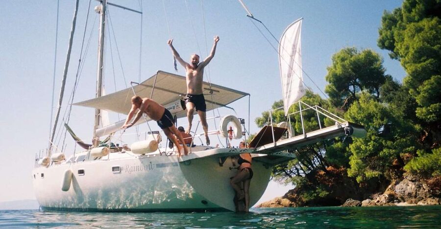 Skiathos: Day-Sailing Tour with Lunch on Board - Swimming and Snorkeling with Masks, Fins, and Clear-Water Confidence