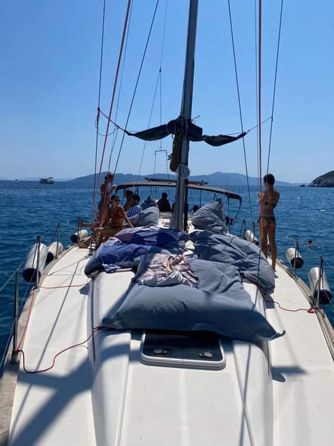 Skiathos: day sailing trip with swim stops and lunch - Swim and Snorkel at Coves Like Lalaria and Kastani