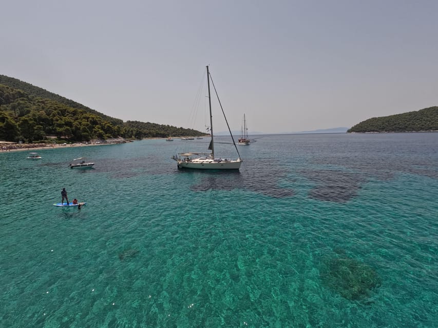Skiathos: day sailing trip with swim stops and lunch - Lunch on Board: Greek Flavors, Freshness, and Sea Urchin If You’re Lucky