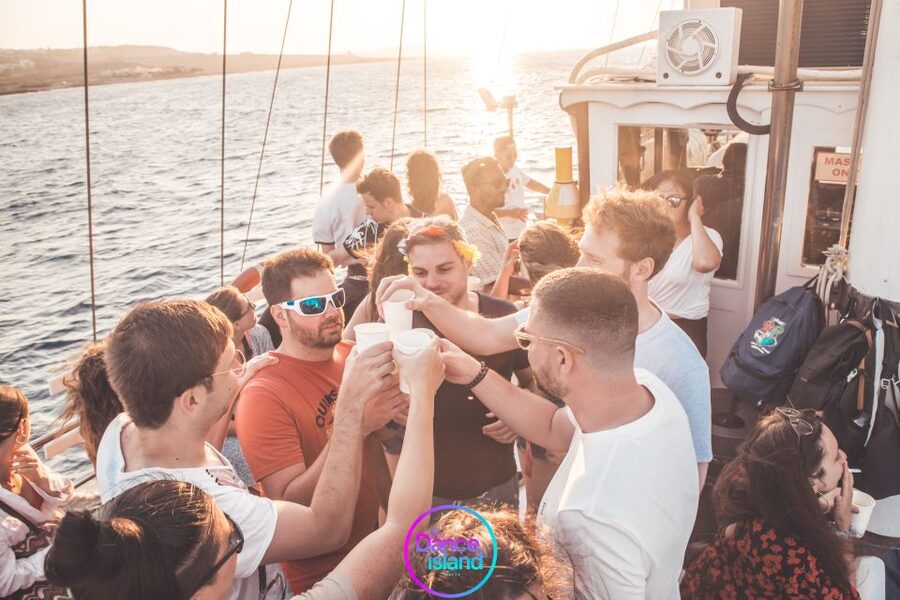 Sliema: Sailboat Party with an Open Bar, Food, and Swimming - Timing and what to do before you board