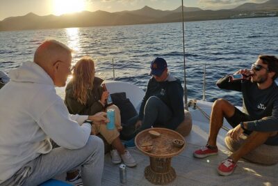 Small Group Dolphin Sunset Tour on Electric Catamaran Lanzarote - The Cruise Route: Playa Quemada and the Mountains of Femés at Golden Hour