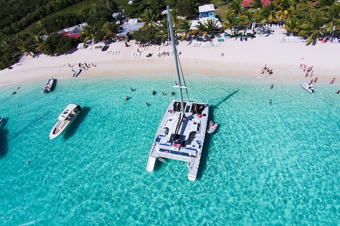 St. John Jost Van Dyke & Soggy Dollar Snorkel Sail with Breakfast - Westin - Morning snorkel near the reefs: guided, gear-included, photo-ready
