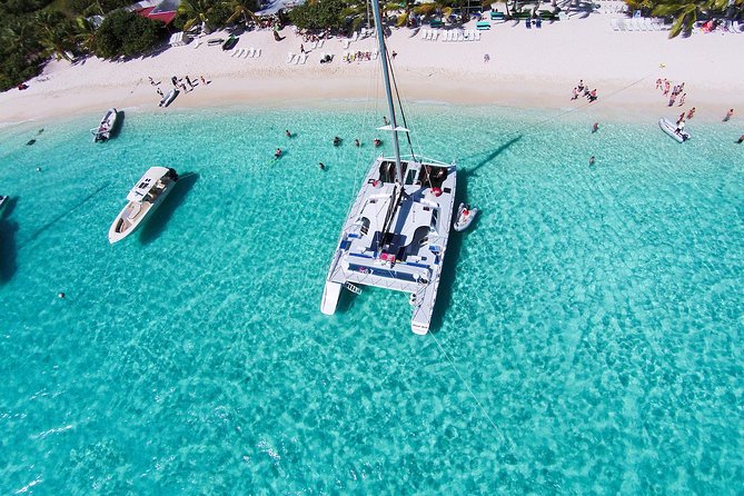 St. John PiZZA Pi Snorkel Sail with Beach Stop, Lunch & Open Bar - Westin - The Floating Pizza Pi Stop Is the Whole Trick