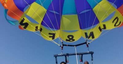 St. Julian's: Malta Parasailing Adventure with Photos - The boat ride across St George’s Bay: fast, salty, and part of the fun