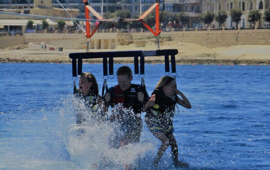 St. Julian's: Parasailing in Malta with Photos and Videos - From Spinola Bay Jetty to the Sky: How the 40 Minutes Fit Together