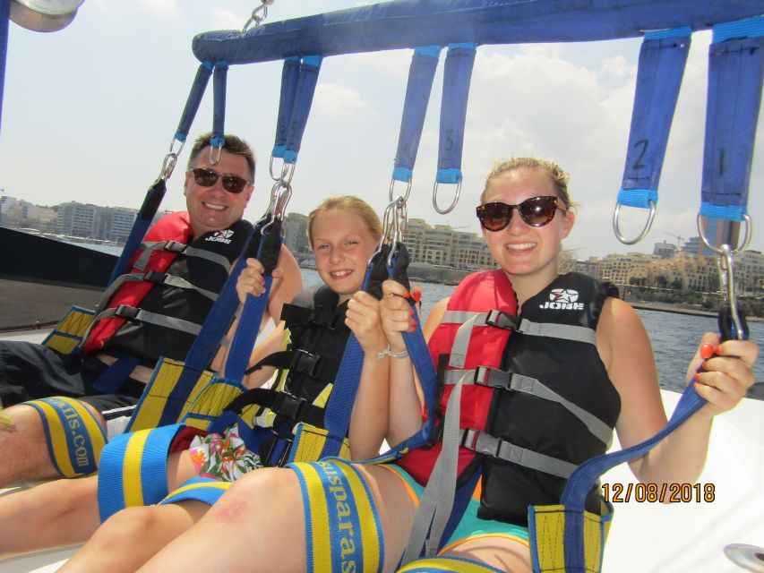 St. Julian's: Parasailing in Malta with Photos and Videos - Boat Cruise While You Wait: Don’t Skip the Sea Time