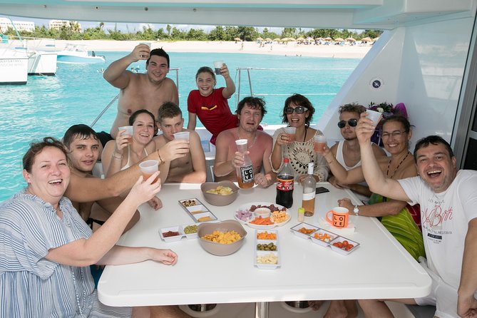 St Maarten Luxury Catamaran Full-Day Group Charter - Snorkeling, fishing, and paddleboards: your day, your pace