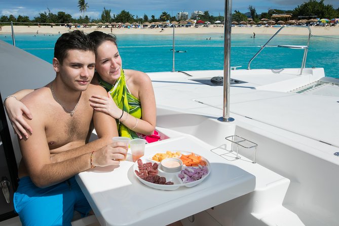 St Maarten Luxury Catamaran Full-Day Group Charter - The crew effect: Benjamin, Alois, Georgia, and the host team that keeps things moving