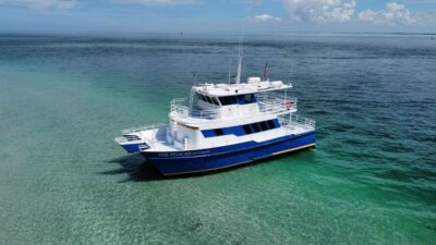 St. Petersburg, FL: 4-Hour Catamaran Cruise to Egmont Key - Getting There: St. Petersburg Pier to Sunshine Skyway Bridge