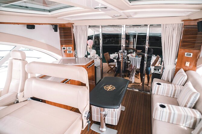 Steel Aweigh 65ft Sea Ray Yacht Rental - The seafood menu and open bar: plan your meal before you set sail