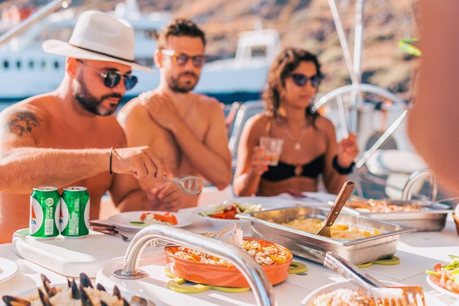 Sunset Caldera Sailing Cruise - What Sailing Actually Feels Like When the Sails Go Up