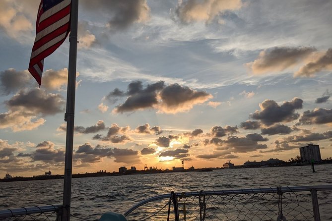 Sunset Catamaran Cruise in Ft. Lauderdale - Millionaires Row from the water: the views that actually land