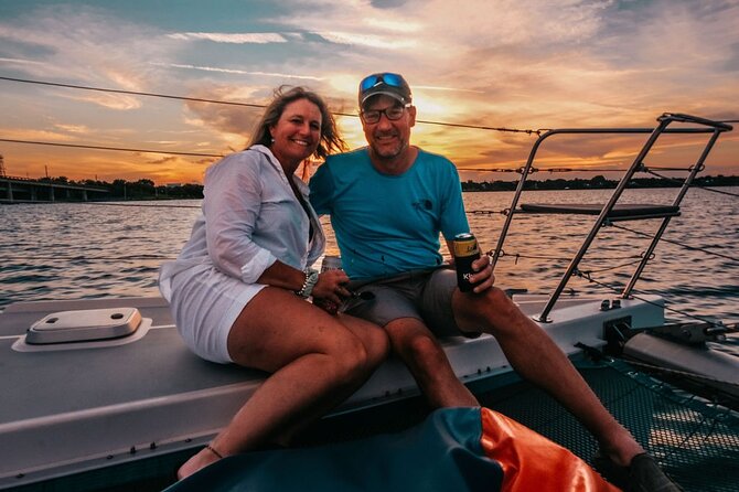 Sunset Catamaran Sail in Cocoa Beach - Banana River Lagoon: Where Dolphins, Manatees, and Birds Actually Show Up