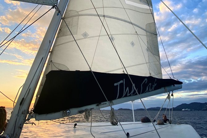 Sunset & Harbor Lights Dinner Sail from the Marriott's Frenchman's Cove - Dinner that matches the day: tacos Tuesday vs BBQ nights