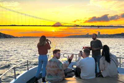 Sunset or Daytime Istanbul Guided Luxury Yacht Cruise with Snacks - Dolmabahçe Palace Views From the Water: Big, 19th-Century Scale