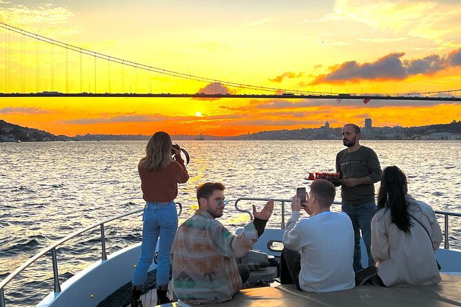 Sunset or Daytime Istanbul Guided Luxury Yacht Cruise with Snacks - Dolmabahçe Palace Views From the Water: Big, 19th-Century Scale